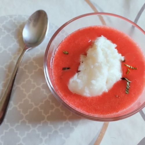 Strawberry Mint Soup: A Light Summer Dessert
